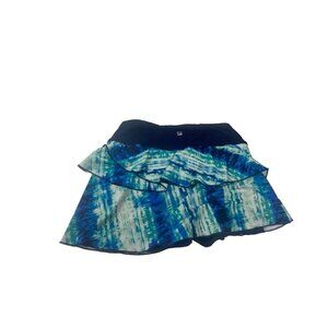 FILA Black And Green Tennis Skort. Size Small